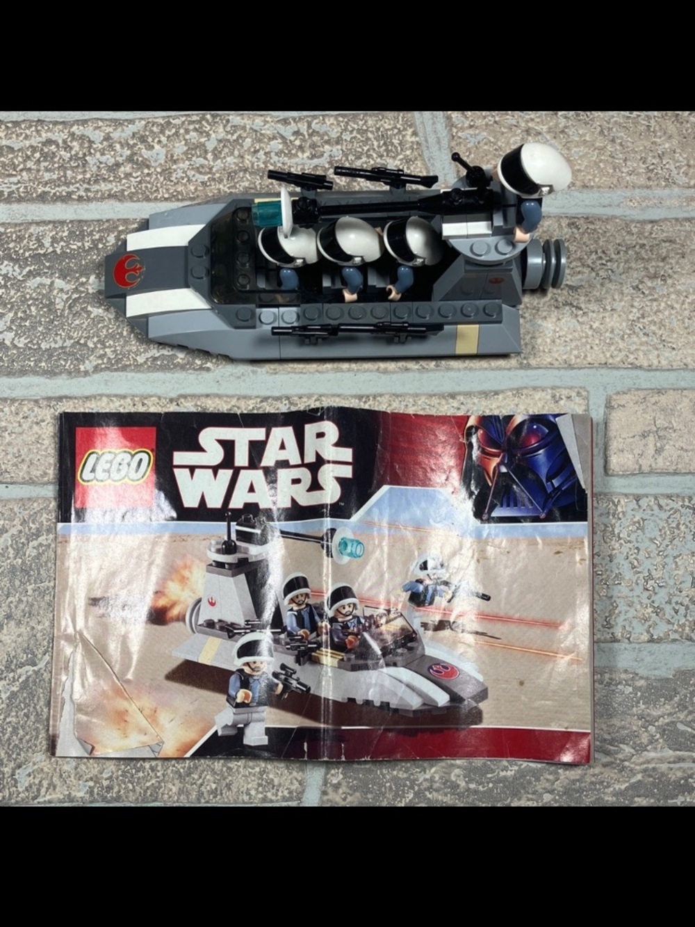 Vintage 2008 LEGO Kit #7668 Star Wars Rebel Scout Speeder